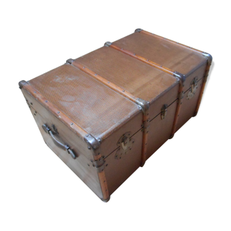 Old travel trunk