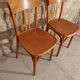 Paire de chaises bistrot années 30/40