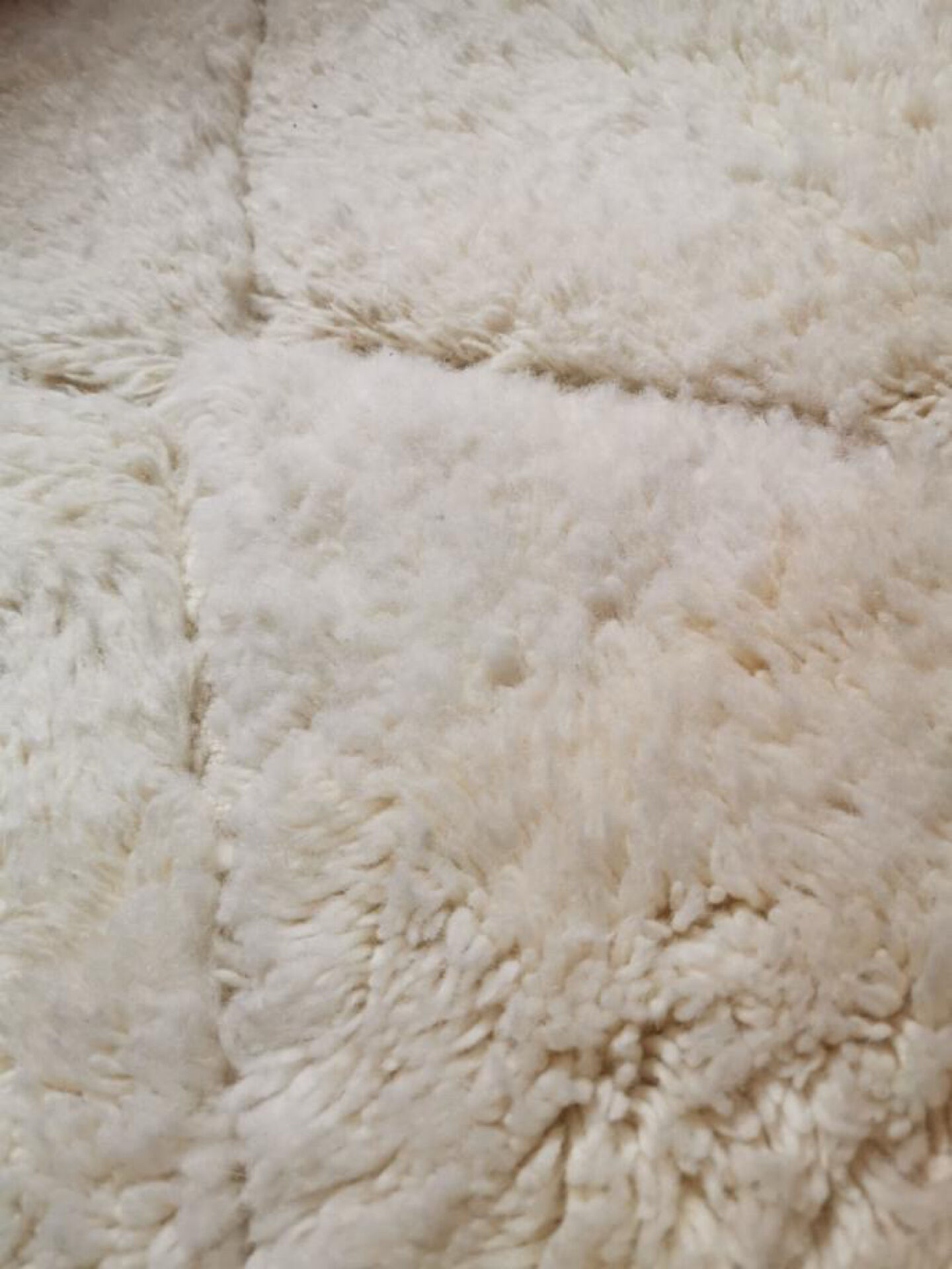 Ecru Berber rug
