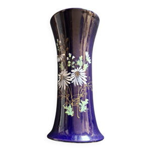 Ancien vase décoratif - bleu