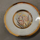 Paire d'assiettes "The art of Chokin"made in Japan