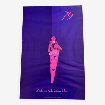 Affiche Parfums Dior 79 - Photo Serge Lutens