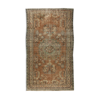 Anatolian handmade vintage rug 303 cm x 166 cm