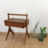 Blue empire and wood worker