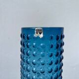 Gral blue glass vase 1960