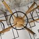 Lot de 4 tabourets de bar vintage 1970"