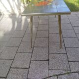 Ceramic coffee table from the 1950s signed Denisco.