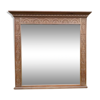 Sculpted mirror 130 x 117 cm