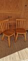 Vintage children's chair pair