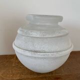 Vase Scavo, Murano, blanc, circa 1980