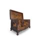 Antique Chinese Carved Export Chest – Dragon, Phoenix & Landscape Deco
