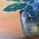 Acrylic on canvas still life bohemian countryside decoration small format
