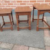 Wooden nesting table