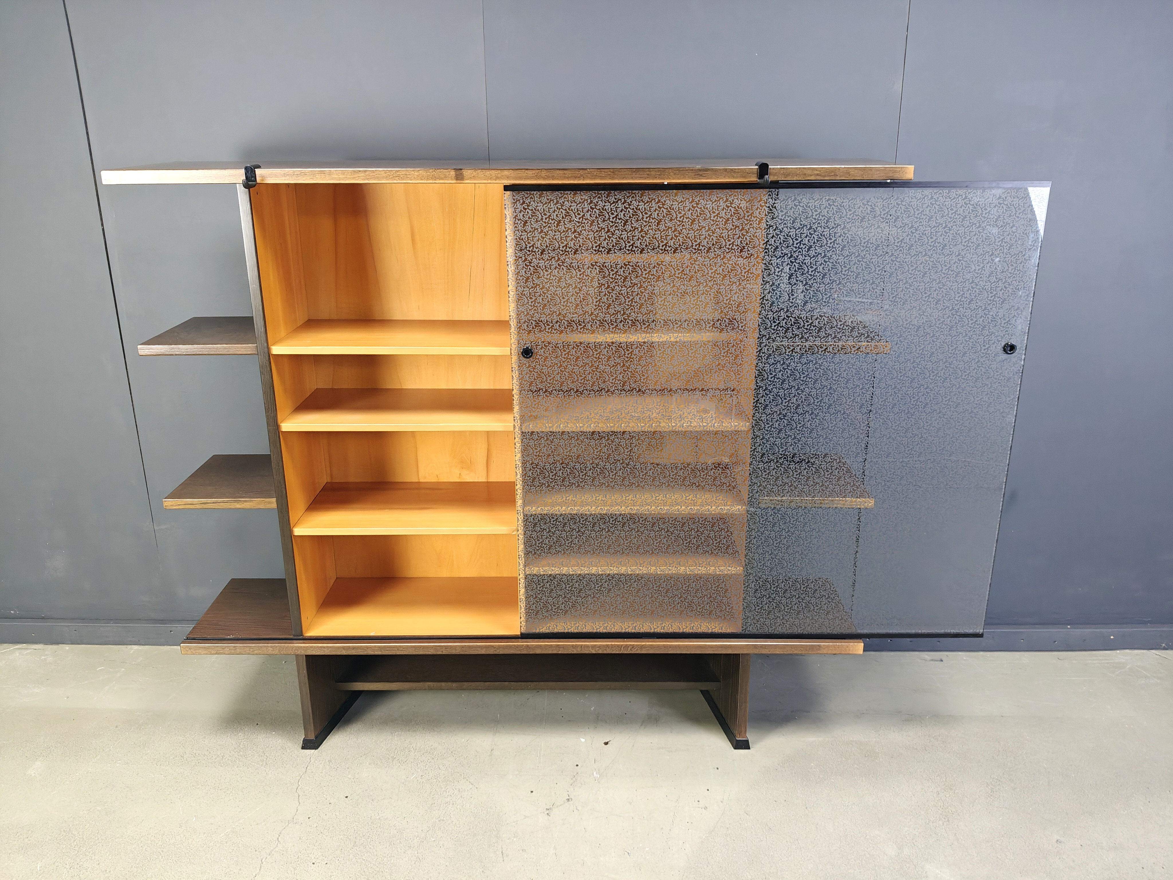 Angle cabinet by Francesco Binfare for Cassina, 1980