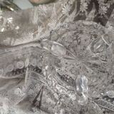 Butterfly crystal glass candy box