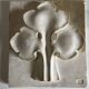 Gothic Trefoil High Relief Wall Plaster Work Proof 1980