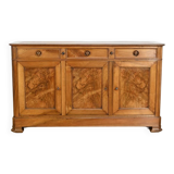 Buffet 3 portes en noyer, fin XIXème