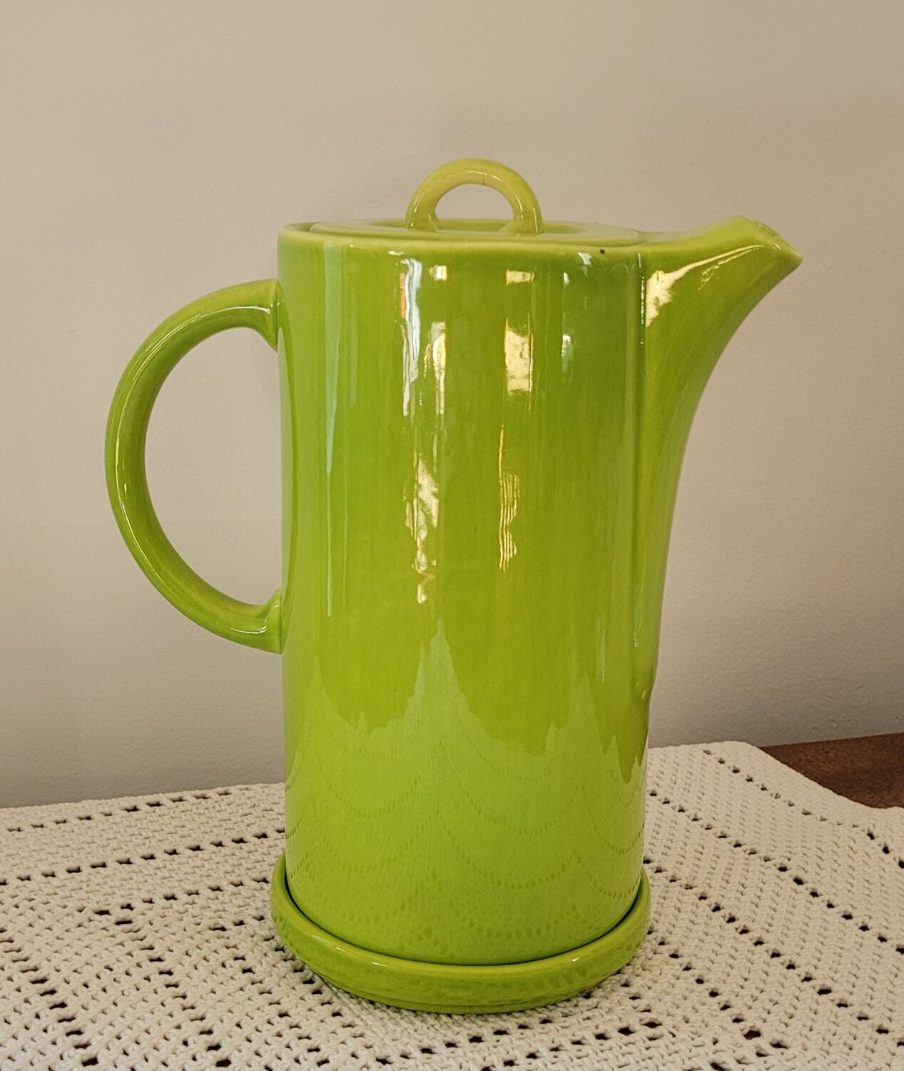 Vintage green coffee maker Salins