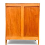 Vintage 4-drawer chest of drawers in waxed wood