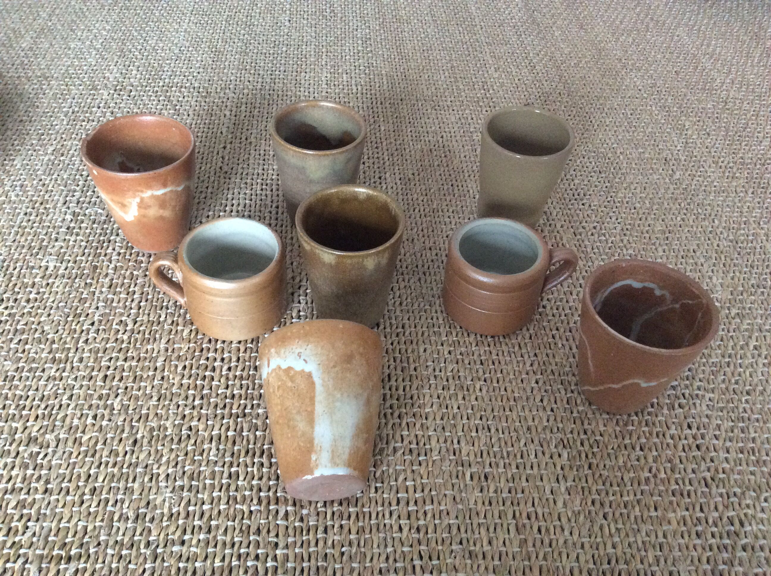 Set of coffee cups