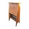 Oak writing desk by Roger Landault