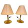 Pair of Mid-Century brass Table Lamps by Temde, 1970s