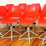 Swivel chair proj. M. Navratil for Vertex, Czechoslovakia 60"