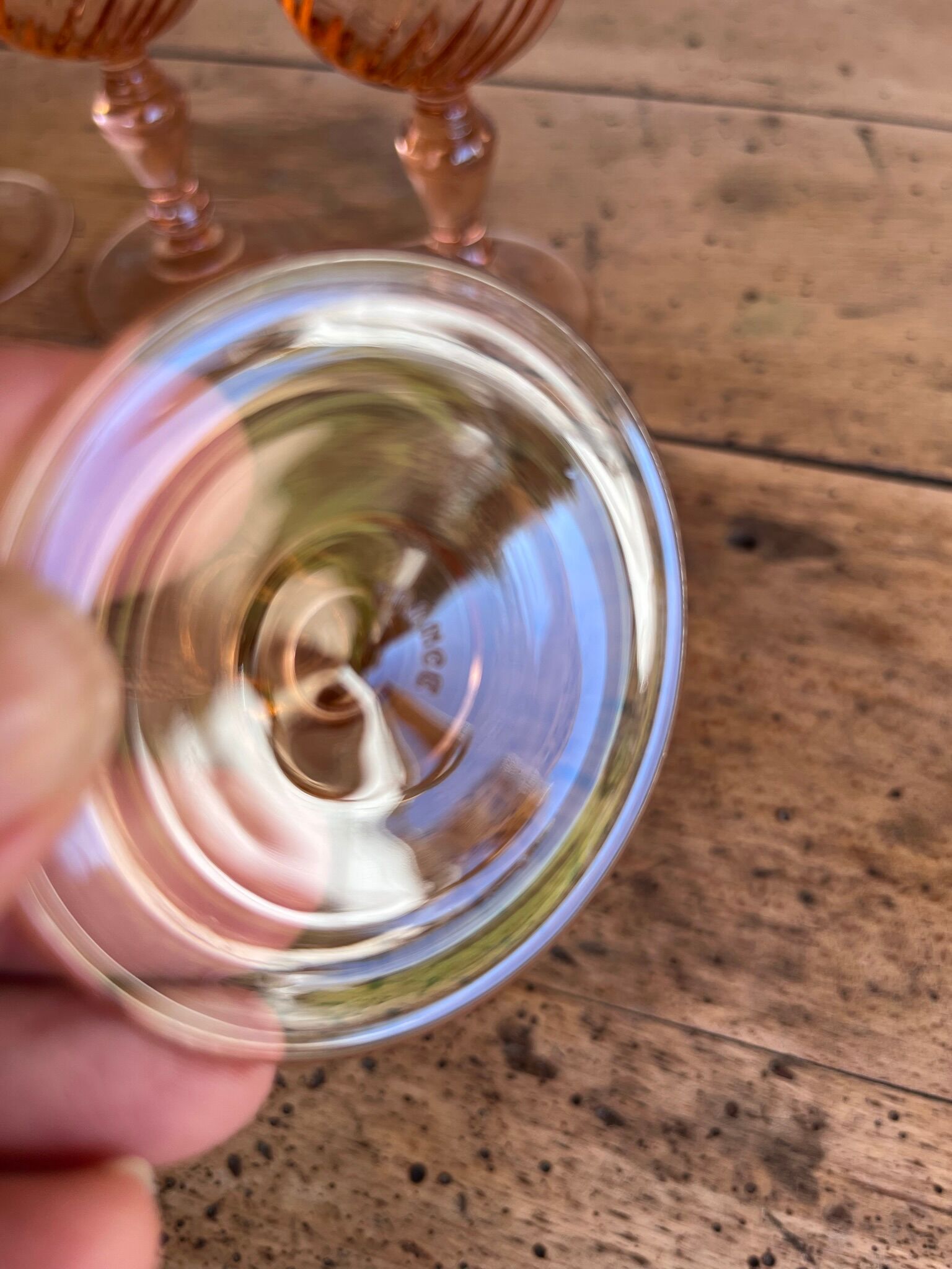 6 verres à vin Rosaline