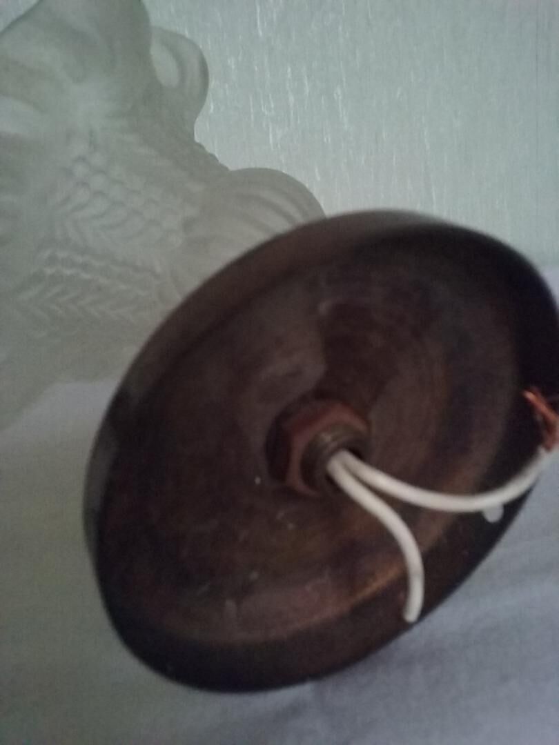 Art deco tulip wall sconce