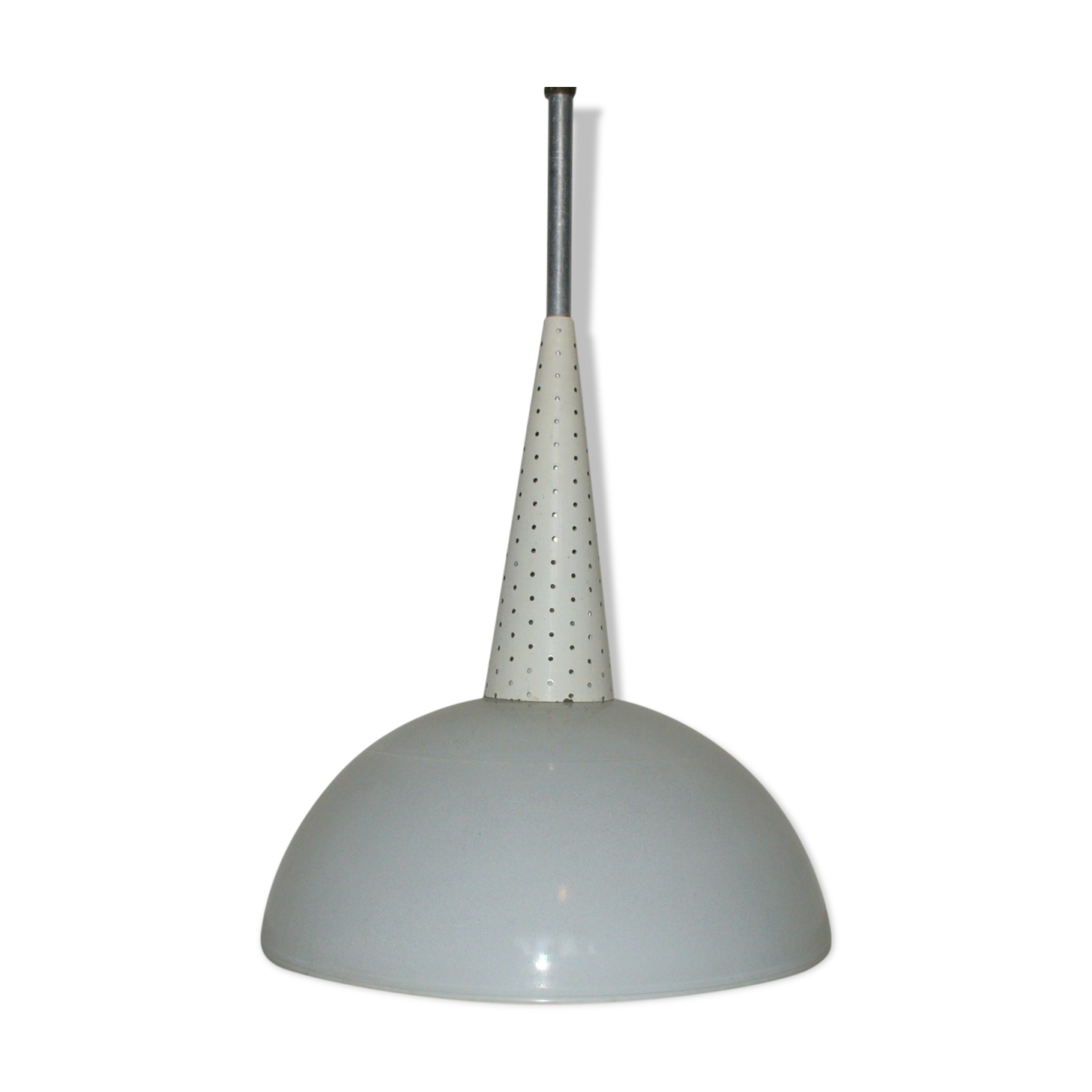 Holophane industrial chandelier of the 50s