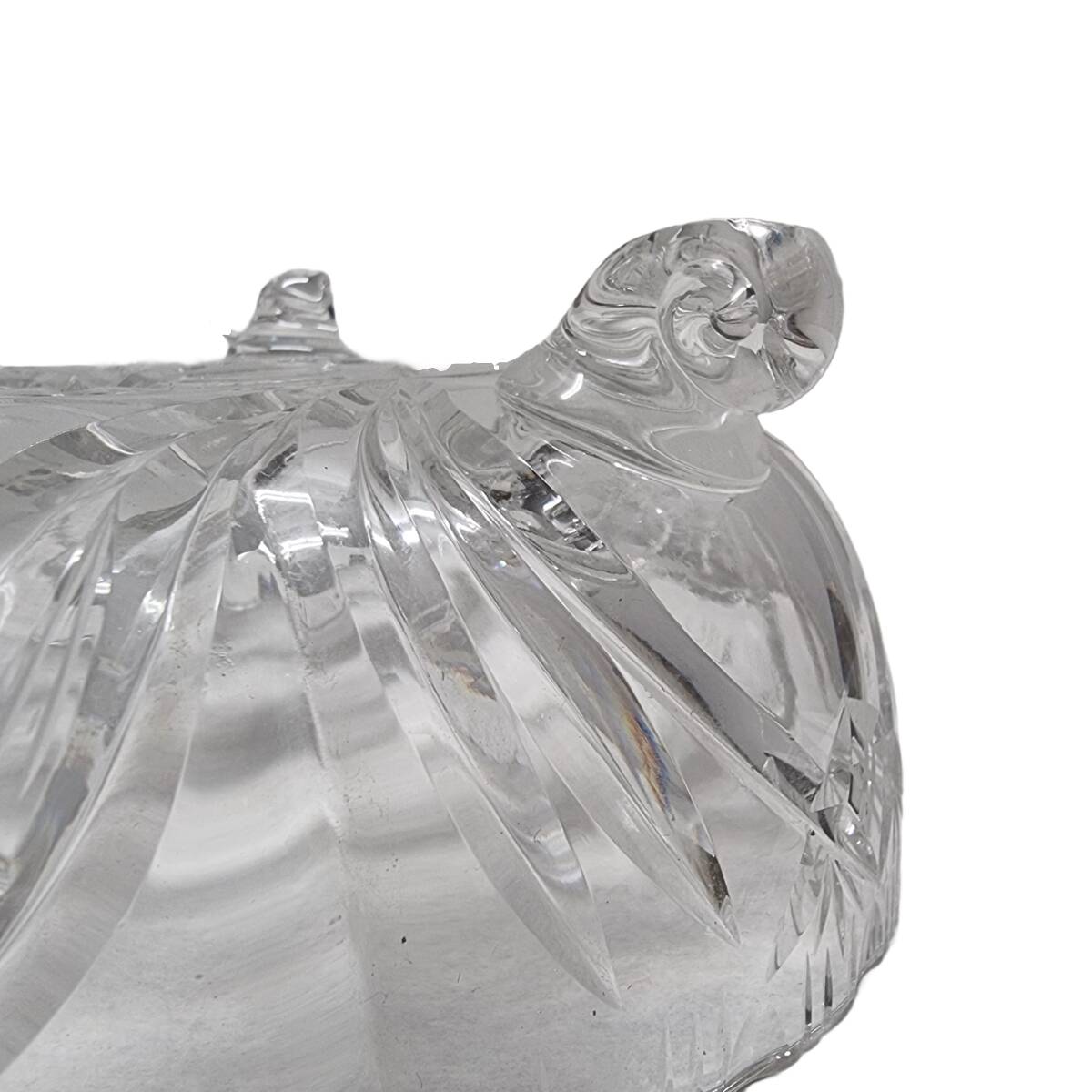 Vintage Crystal Bowl, 1950s