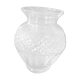Crystal vase baluster shape