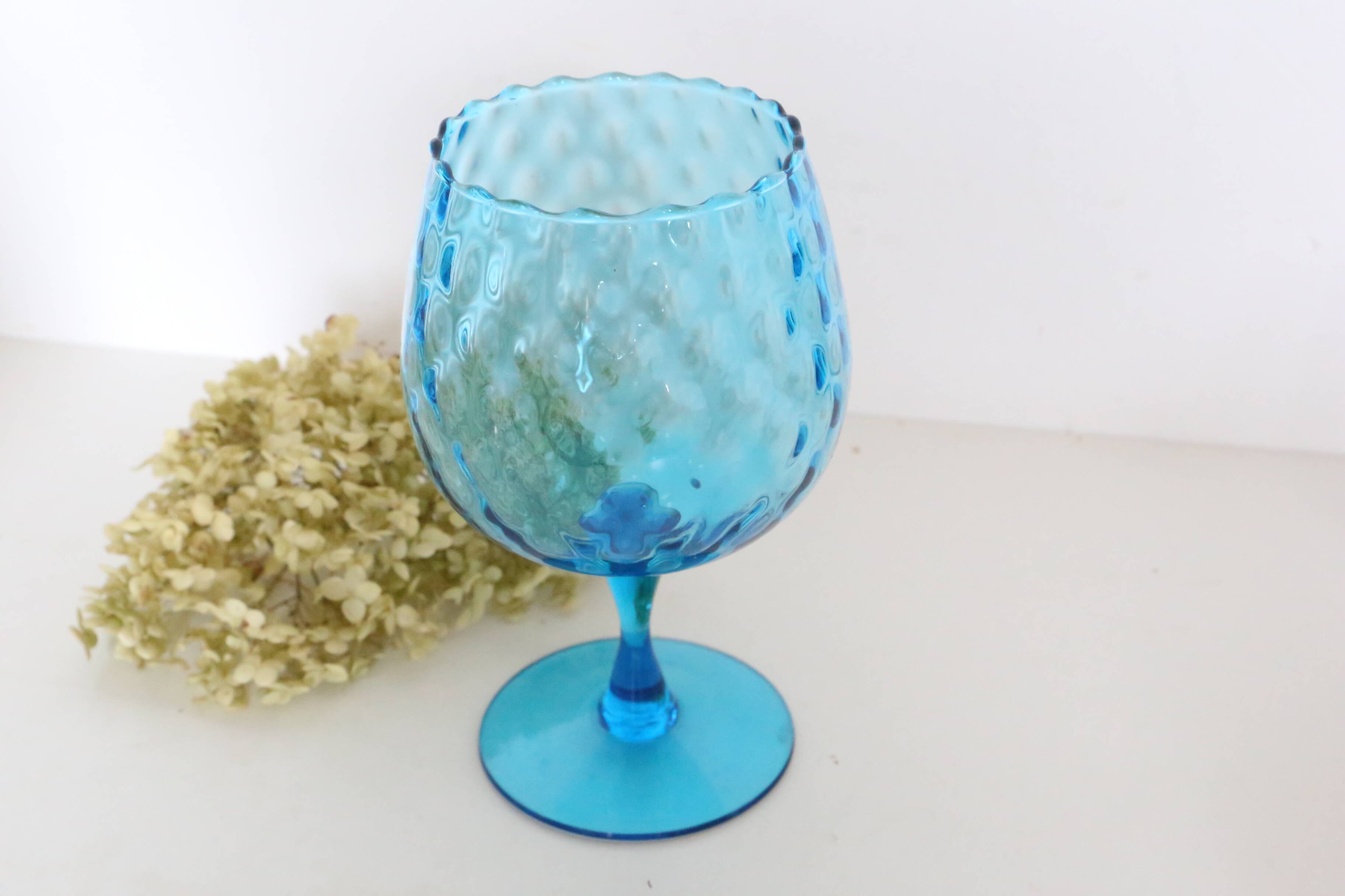 Empoli glass vase, vintage