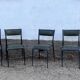 Série de 6 chaises’s d’école industrielle empilable