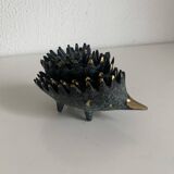 Vintage 1950 hedgehog ashtrays by Walter Bosse for Hertha Baller