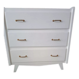 Commode vintage pieds compas