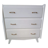 Vintage chest of drawers compass feet