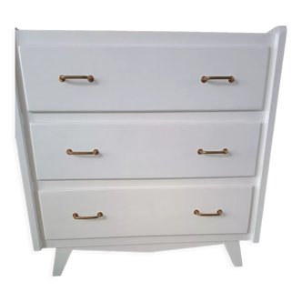 Commode vintage pieds compas