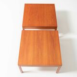 A Set of Two Side Tables in Teak - 1950's