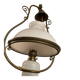 Suspension in opaline and brass