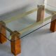 Coffee table, model "last century", Italy circa 1970