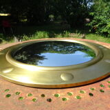 Brass witch mirror 47 cm