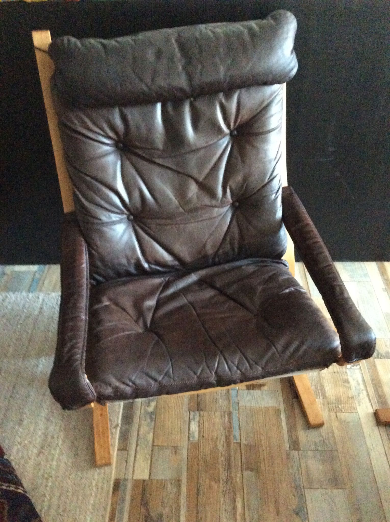 Armchair and ottoman "Siesta" by Ingmar Relling for Westnofa