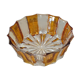 Empty cup two-tone glass pocket - double vintage layer - Bohemian