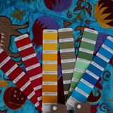 Hand-knotted rug, vintage Turkish rug 103x188 cm