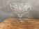 Crystal cup, handmade, chiseled.