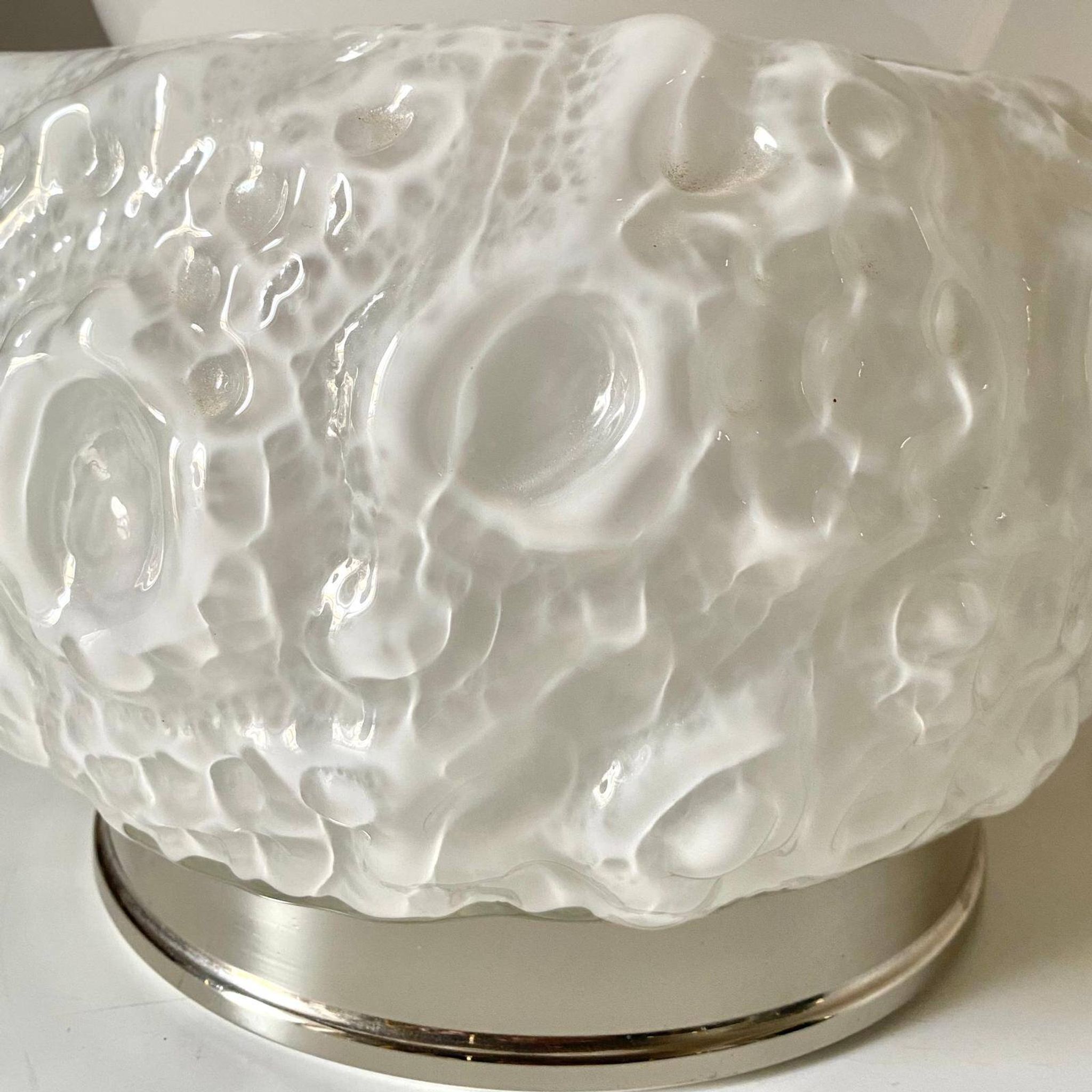 Space Age Murano "Osso" Table Lamp, Italy 1970