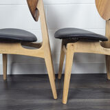 Set of 4 G Plan Butterfly Chairs, 1950s