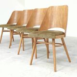 Set of 4 chairs model 514 by Radomir Hofman for Ton 1960