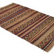 Anatolian handmade kilim rug 222 cm x 128 cm